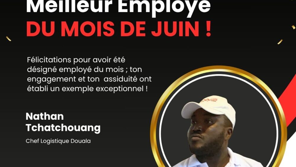 Employé du mois de Juin chez KMS